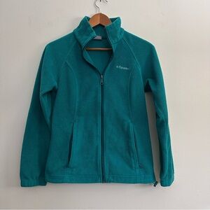 Columbia Three Rivers Fleece Jacket Green Small